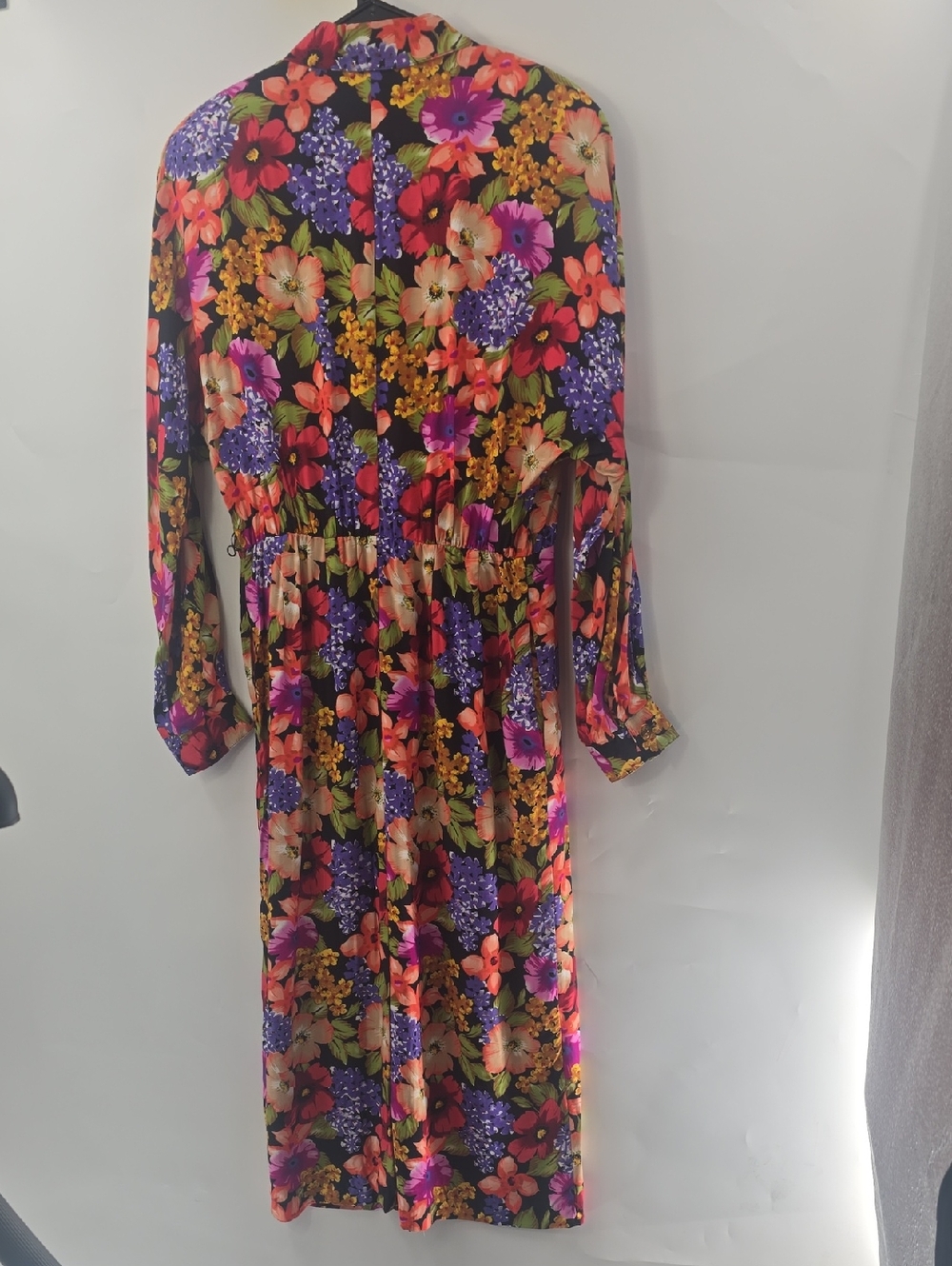 Michael Matisse Newyork Floral Button-Front Midi Dress in Multicolor - Picture 8 of 10